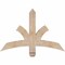 Ekena Millwork Davenport Smooth Timber Gable Bracket, Douglas Fir, 36"W x 24"H x 3 1/2"D x 3 1/2"F, 16/12 Pitch GBW036X24X0404DAV00SDF - alternate 1